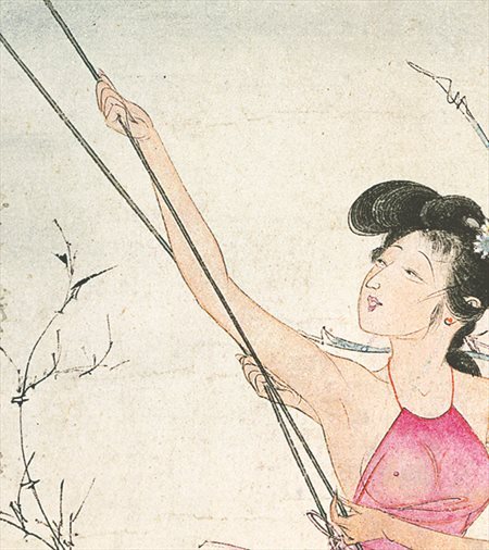 长泰-胡也佛的仕女画和最知名的金瓶梅秘戏图
